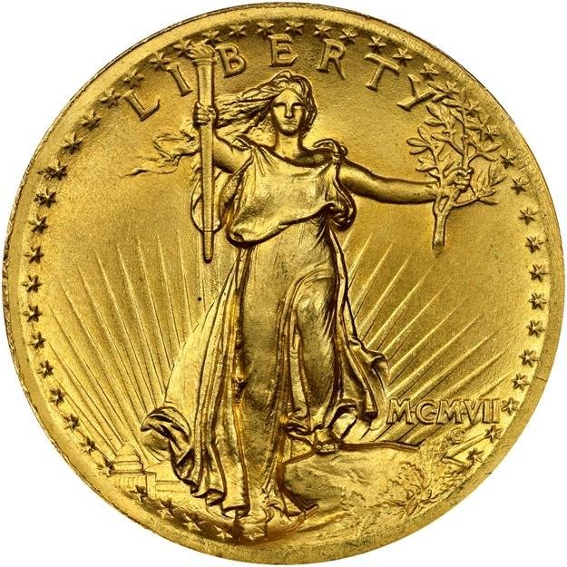 1907 Saint-Gaudens Double Eagle Gallery view